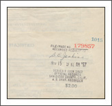 Death Certificate