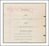 Funeral Program