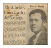 John Arthur Jenkins Obituary