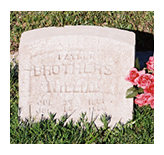 William Brothers Gravestone