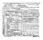 Death Certificate