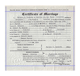 Marriage Certificate