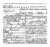 Death Certificate