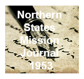 Northern States Mission Journal 1953