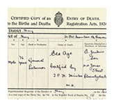 Death Certificate