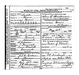 Death Certificate